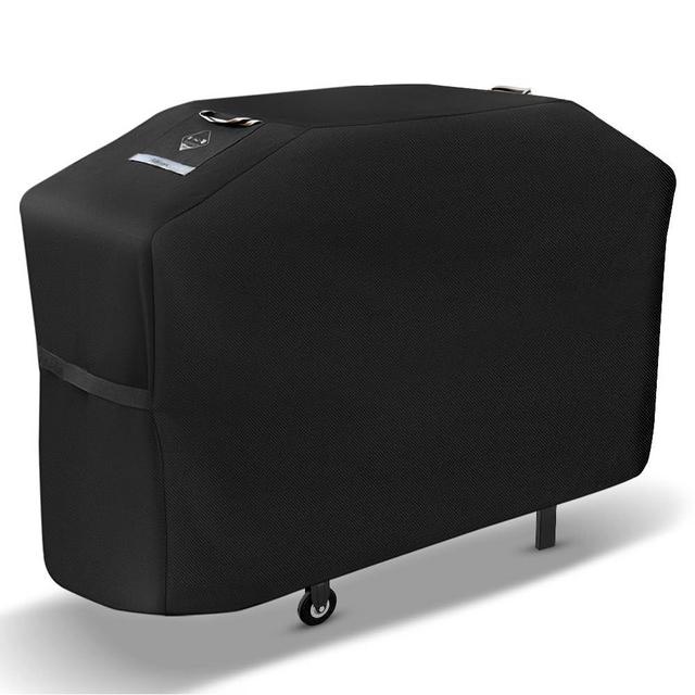 Griddle Cover for Blackstone 28 inch Griddle with Hood,[Upgraded Rip-Proof&Waterproof] Heavy Duty Grill Cover,Windproof 5483 Grill Cover for Blackstone 2 Burner Griddle with Strap and Air Vent