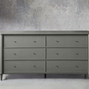 Henley Wide Six-Drawer Dresser in DOMA VERDE