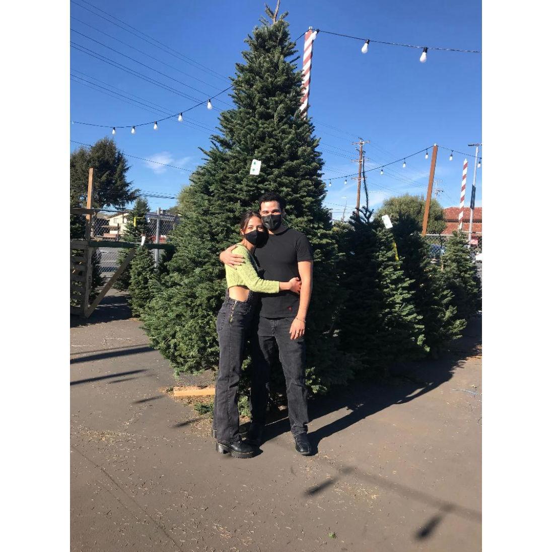 29 de noviembre de 2020. Escoger nuestro primer árbol de Navidad