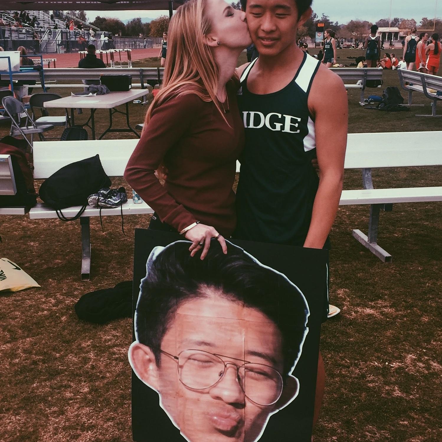 Stephen's track meet that Lexi only slightly embarrassed him at.