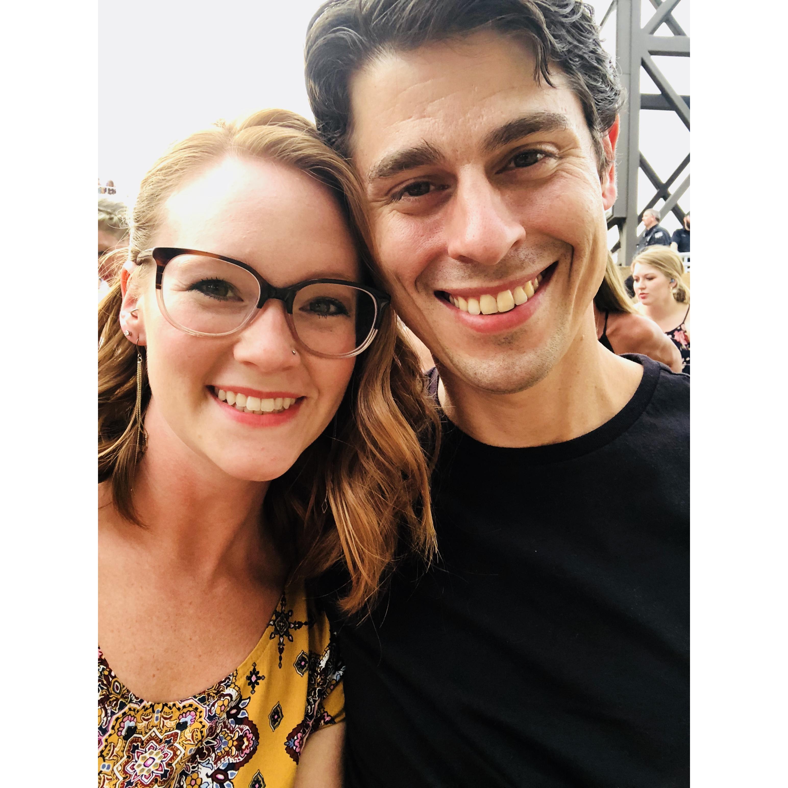 First concert in Memphis seeing their favorite band!