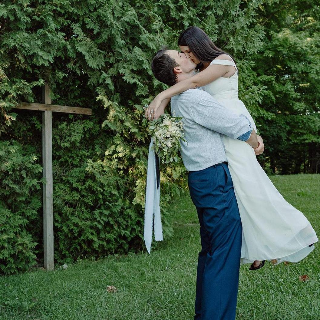 This is the ceremony site at Quaker Koll Camp, where we would have exchanged vows had our original wedding gone as planned.