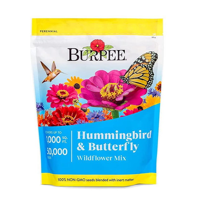 Burpee Wildflower Seed Mix for Hummingbirds and Butterflies