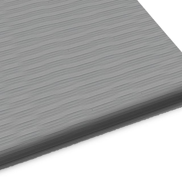 Anti-Fatigue Floor Mat, 3'x5', Gray