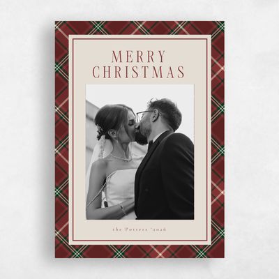 Maroon, Red Holiday Card - Princeton