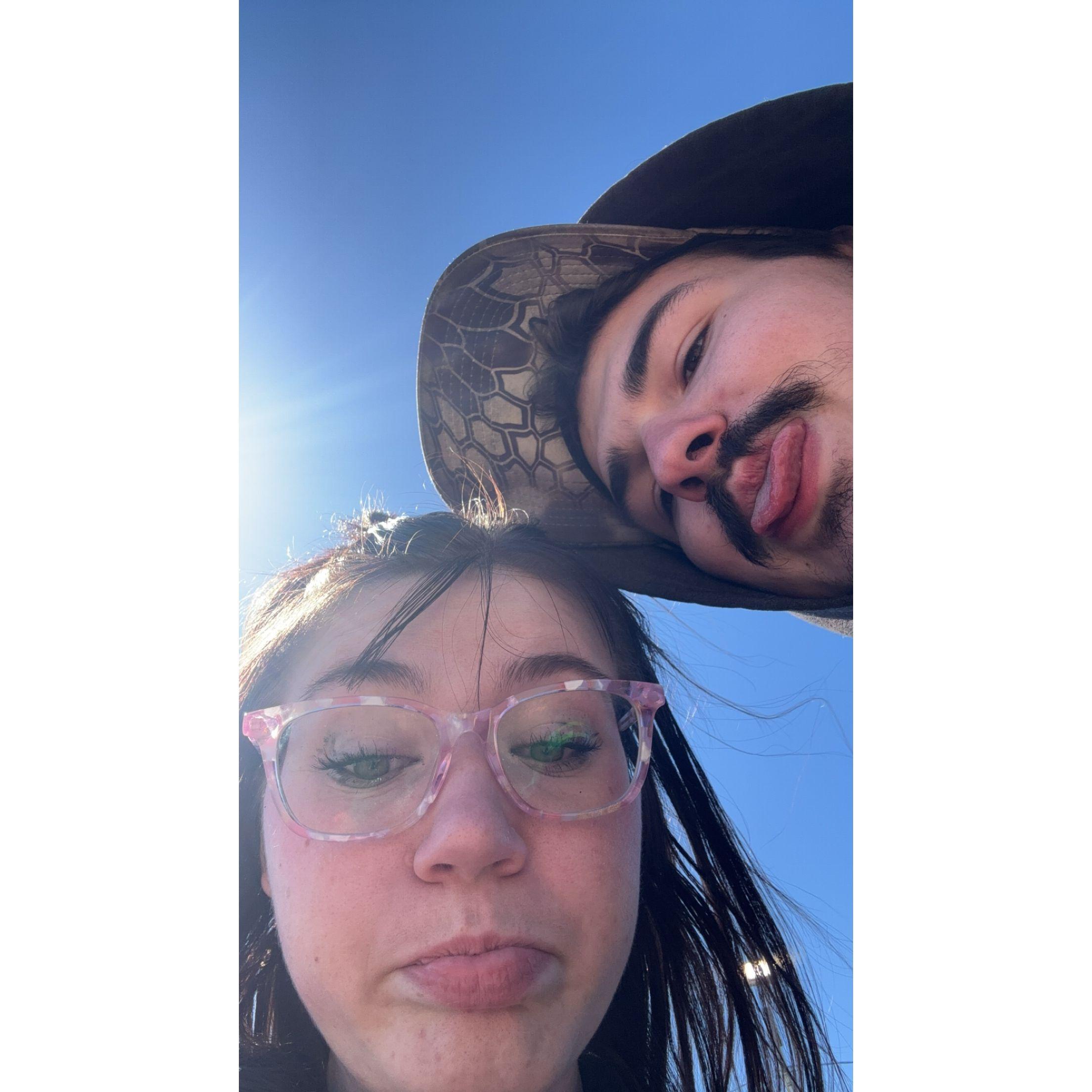 first time at the drift track where he proposed