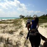 Horseback Riding on the Beach & Cenote Swim