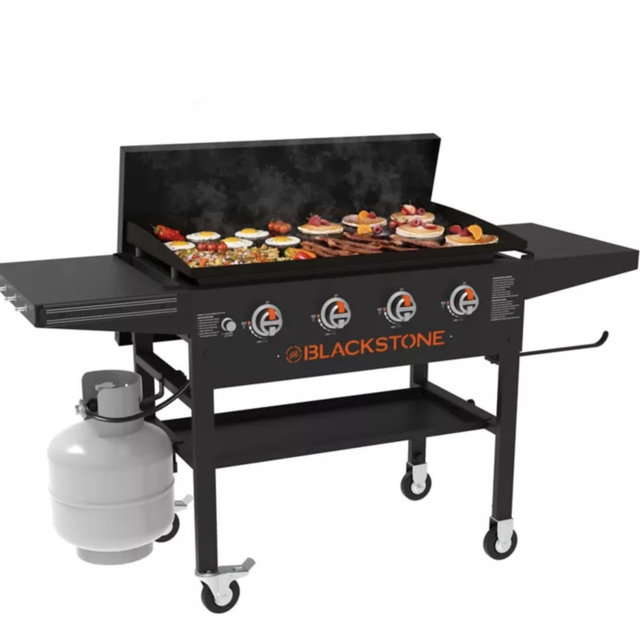 Blackstone 4-Burner Propane Gas Flat Top Griddle, 36 in., Black at Tractor Supply Co