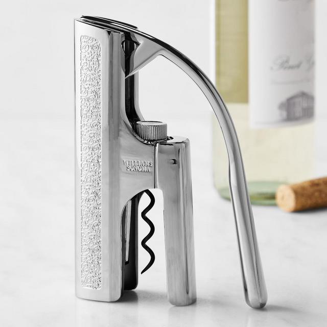 Williams Sonoma Heritage Lever Corkscrew, Stainless-Steel