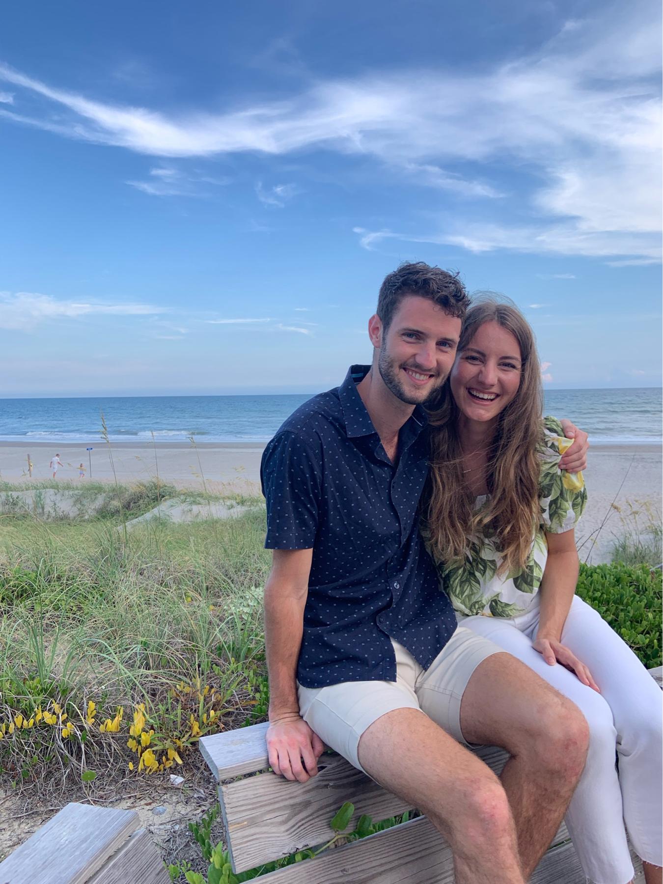 July 2021: Lindsay's first Smith Beach Week in Emerald Isle, NC.