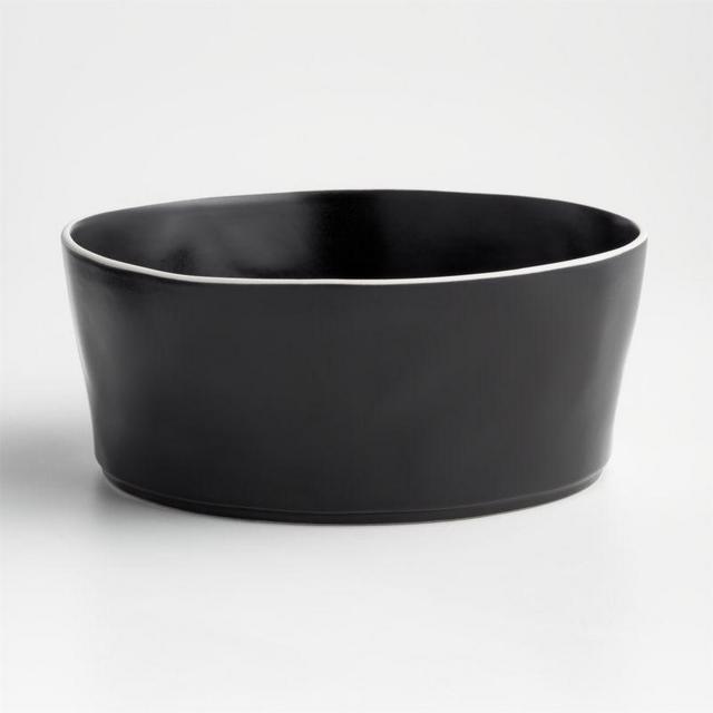 Sloan Black Serving Bowl