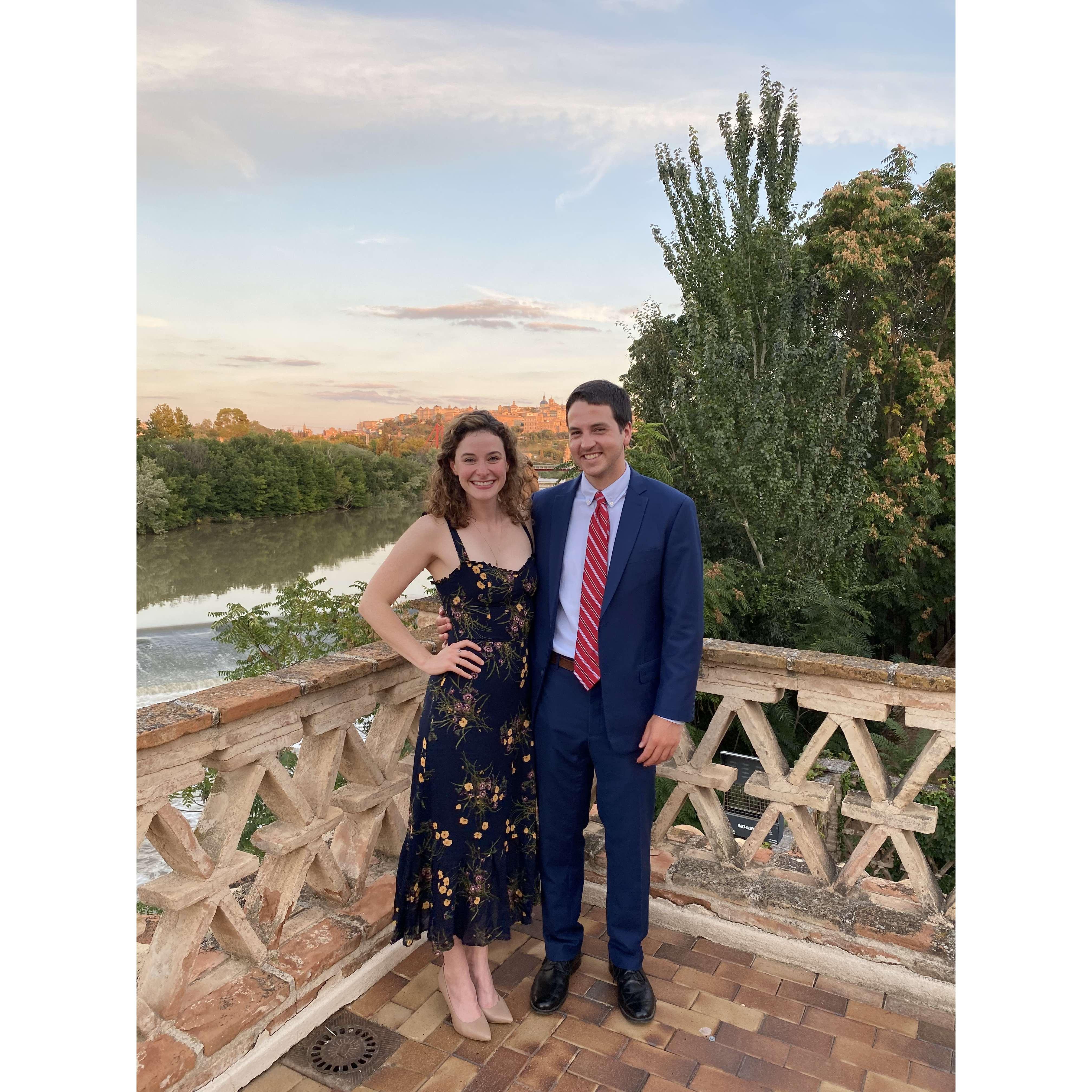 Toledo, Spain celebrating our dear friends' marriage & love!