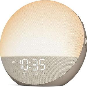 Sunrise Alarm Clock White Noise Machine: Natural Wake Up Light - Cocoa