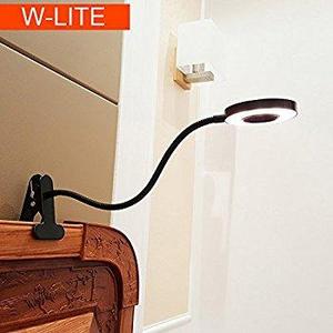 Updated Version LUXJET Clip on Book Light / LED Reading Lamp / 3 Light Color Modes Changeable for Desk, Bed Headboard and Computers, USB Powered (AC Adapter Not Included)