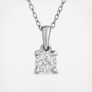 Diamond Solitaire Necklace