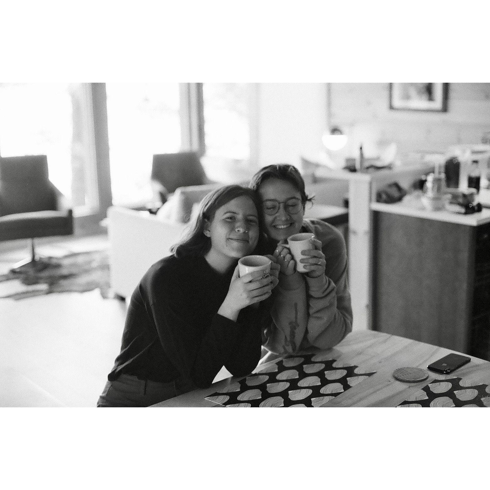 Annalise with Ethan's sister, Lily.