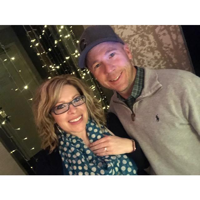 Our engagement night!