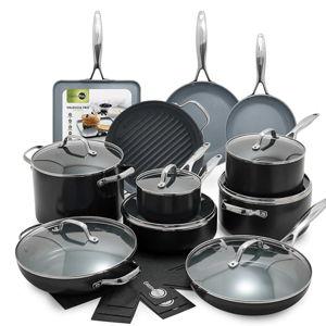 Greenpan pots and pans set