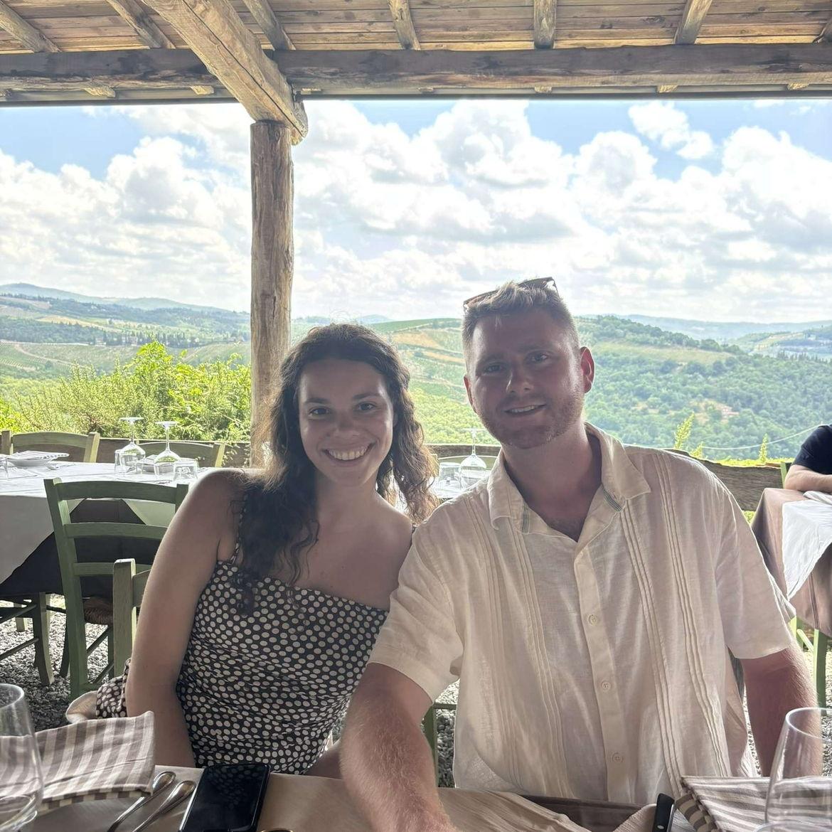 The day we got engaged!