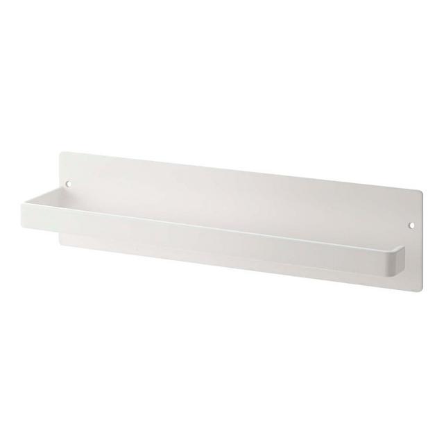Yamazaki Home Plate Magnet Paper Towel Holder - Kitchen Storage, Magnetic Organizer - Steel