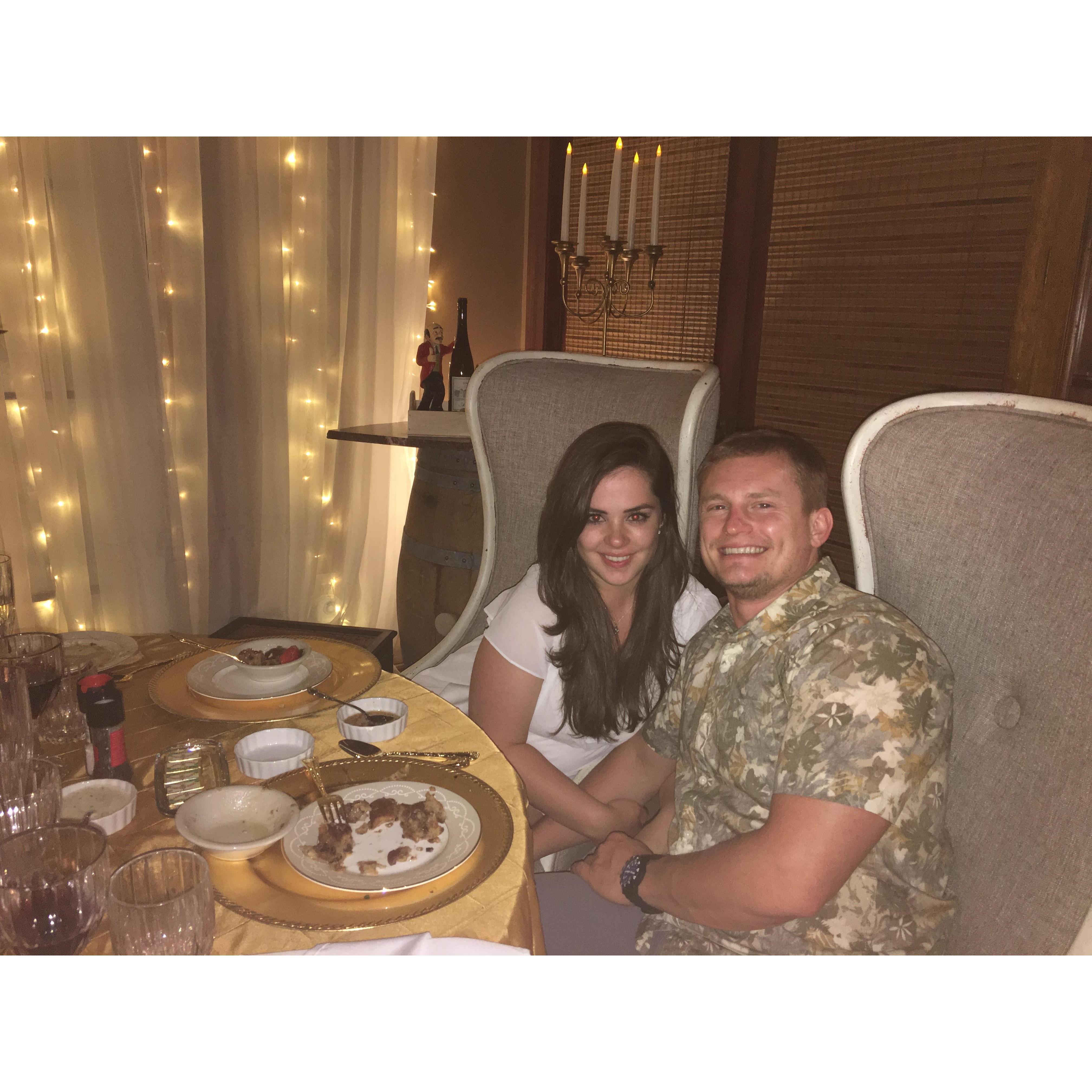 Romantic night in Louisiana