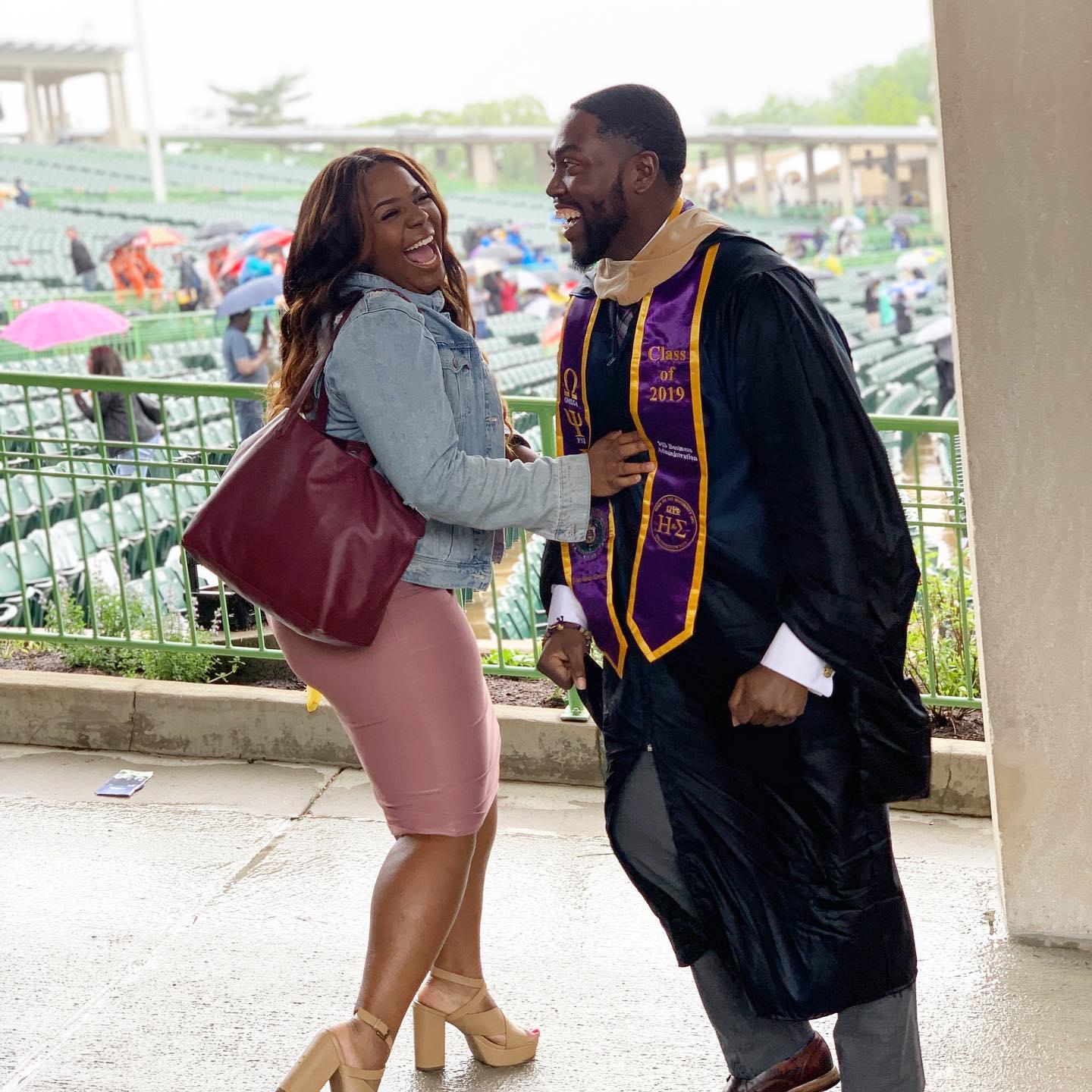 DelVon's Masters Graduation 