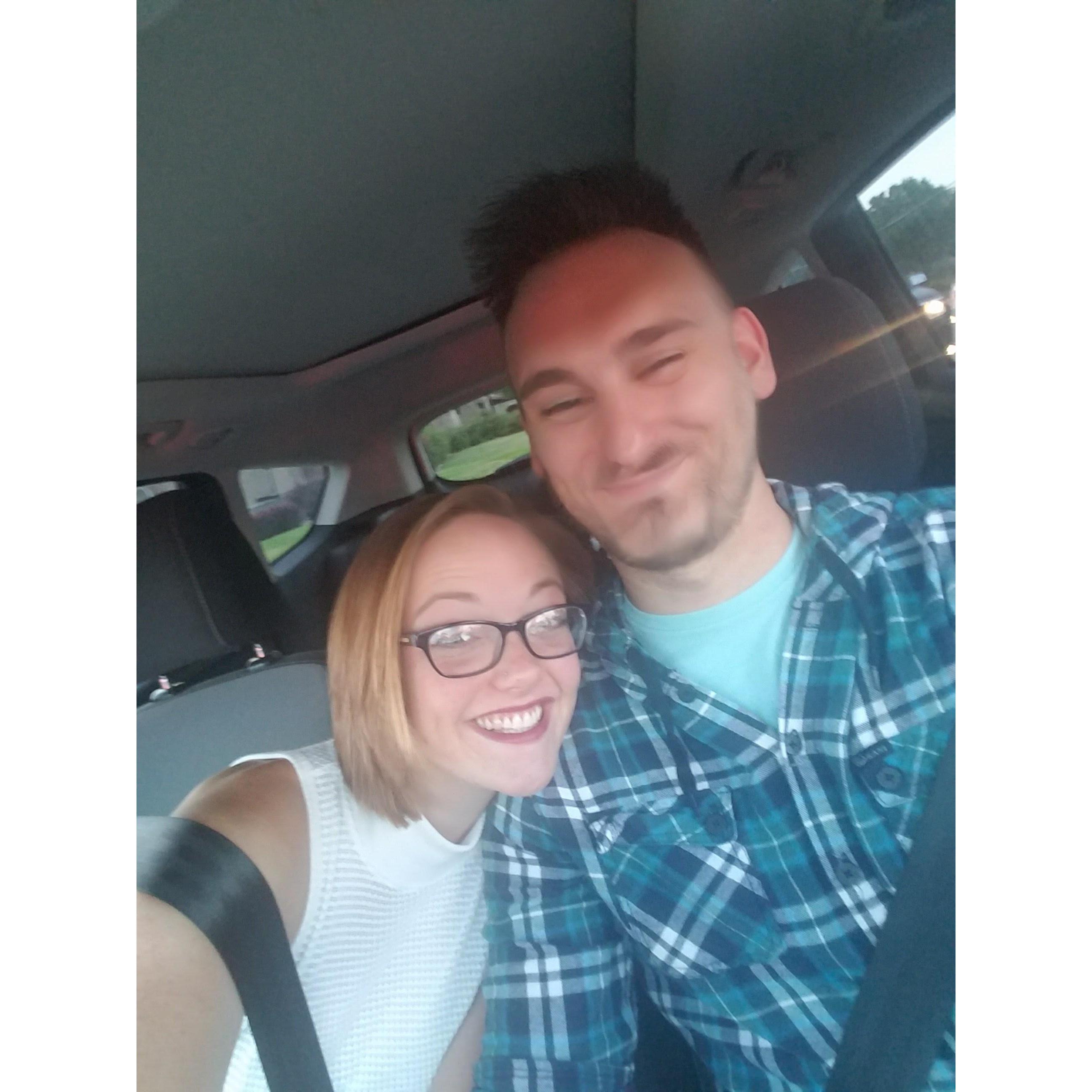 Home for the summer. Date night!