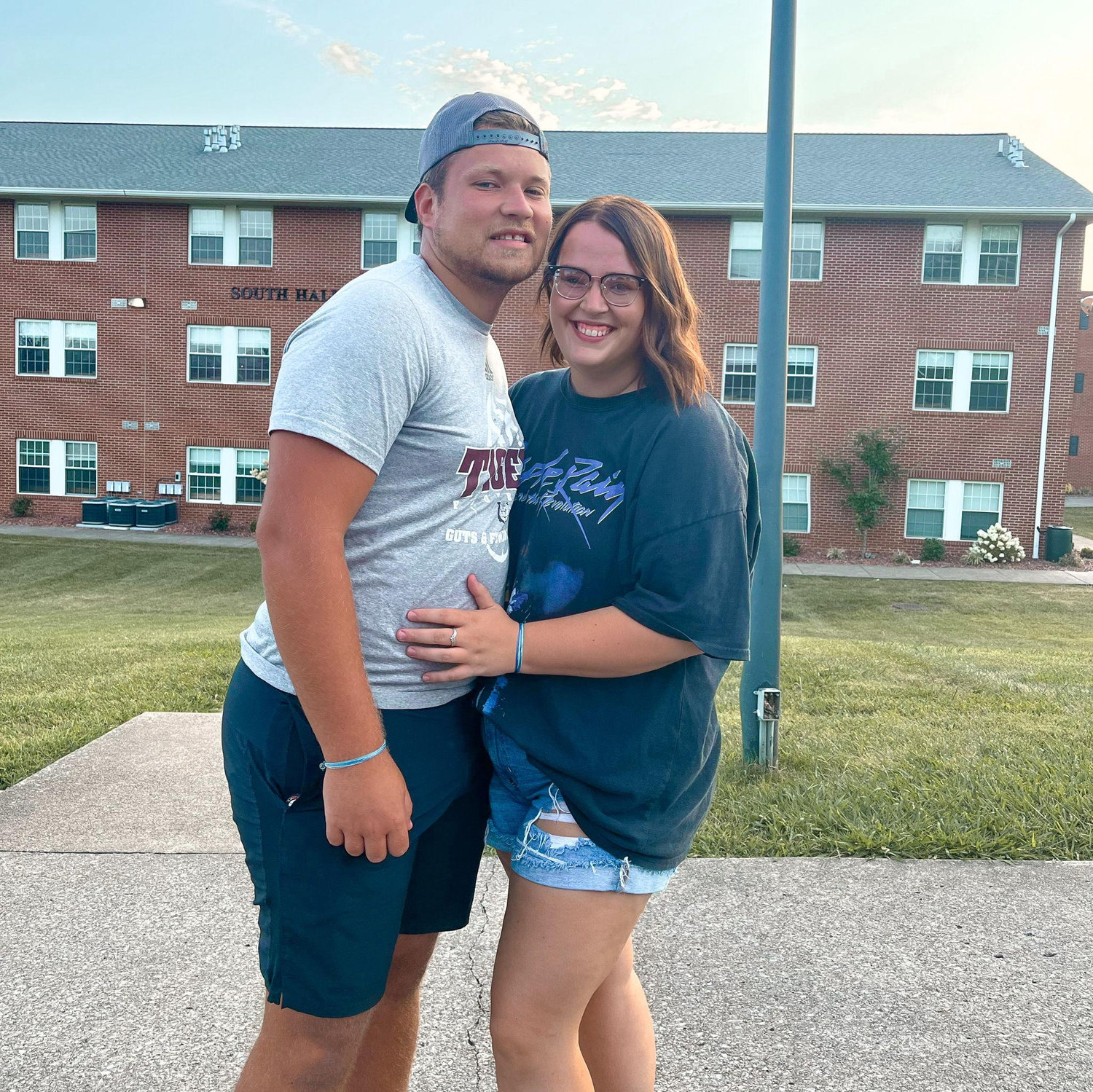 Our last year at Campbellsville University together.