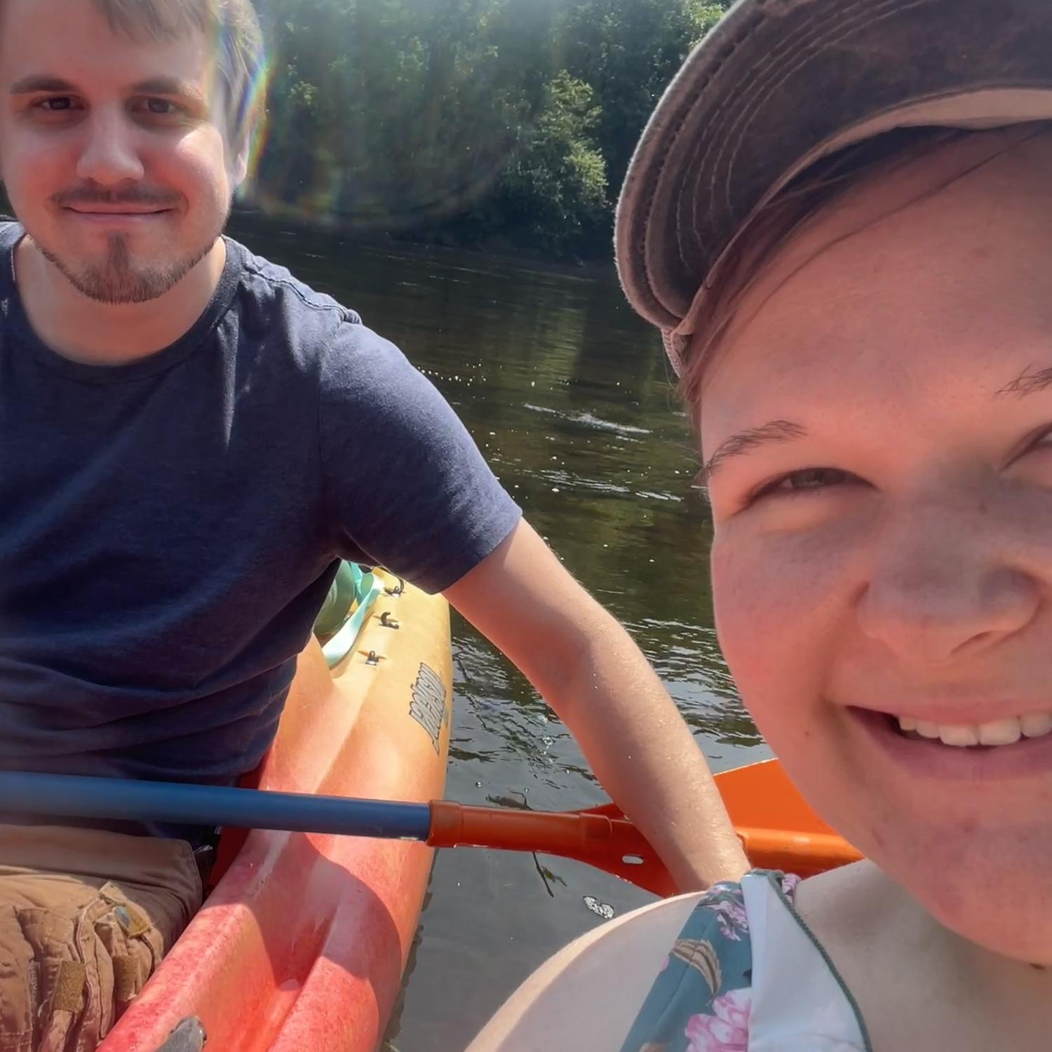 Kayaking on the James River!
