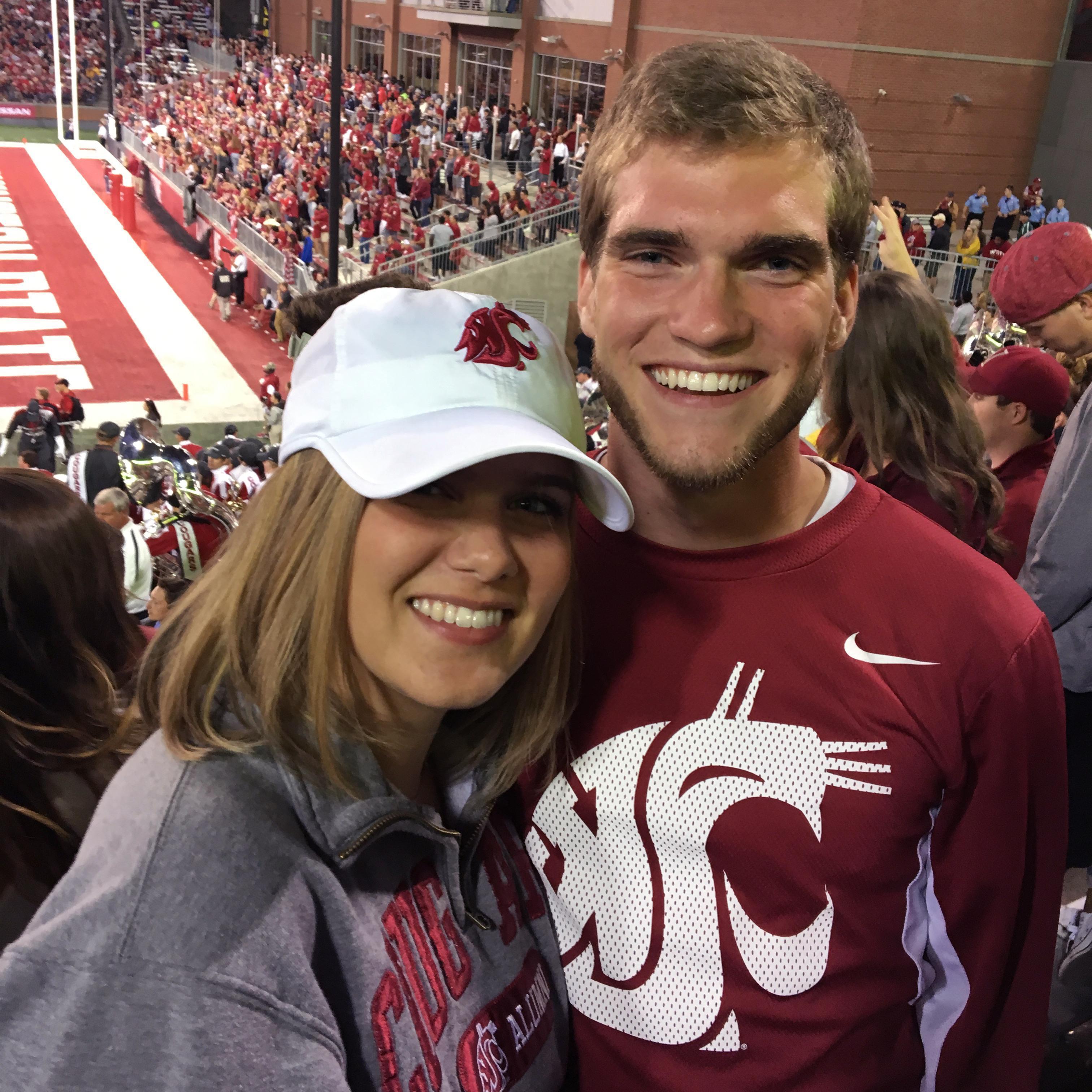 Our first Coug game together 9/3/16 against EWU