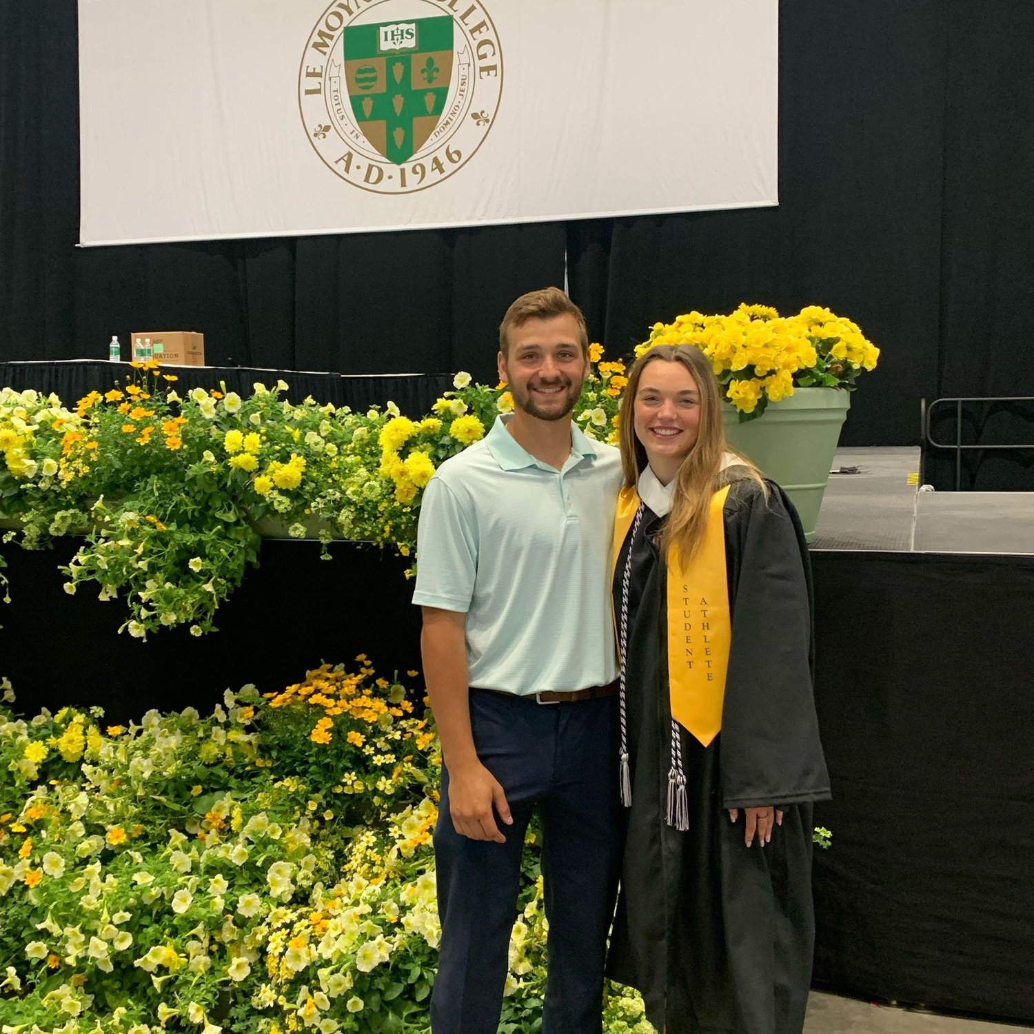 Elizabeth's college graduation