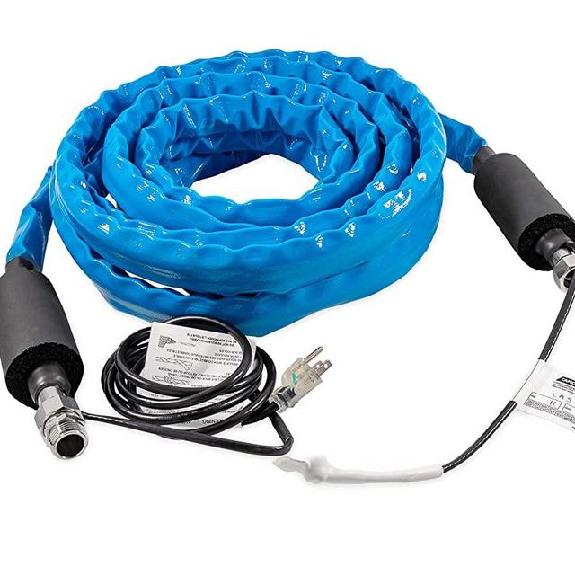 Camco Heated Drinking Water Hose, - 20 F, 25-Foot, 5/8-Inch ID (22911)