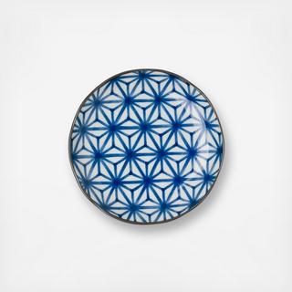 Monyou Asanoha Salad Plate, Set of 4