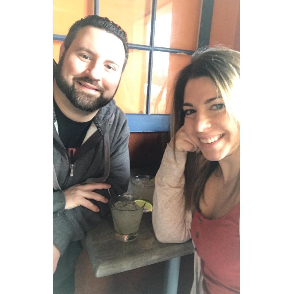 It's not official until it's IG official, right? Our first story together.