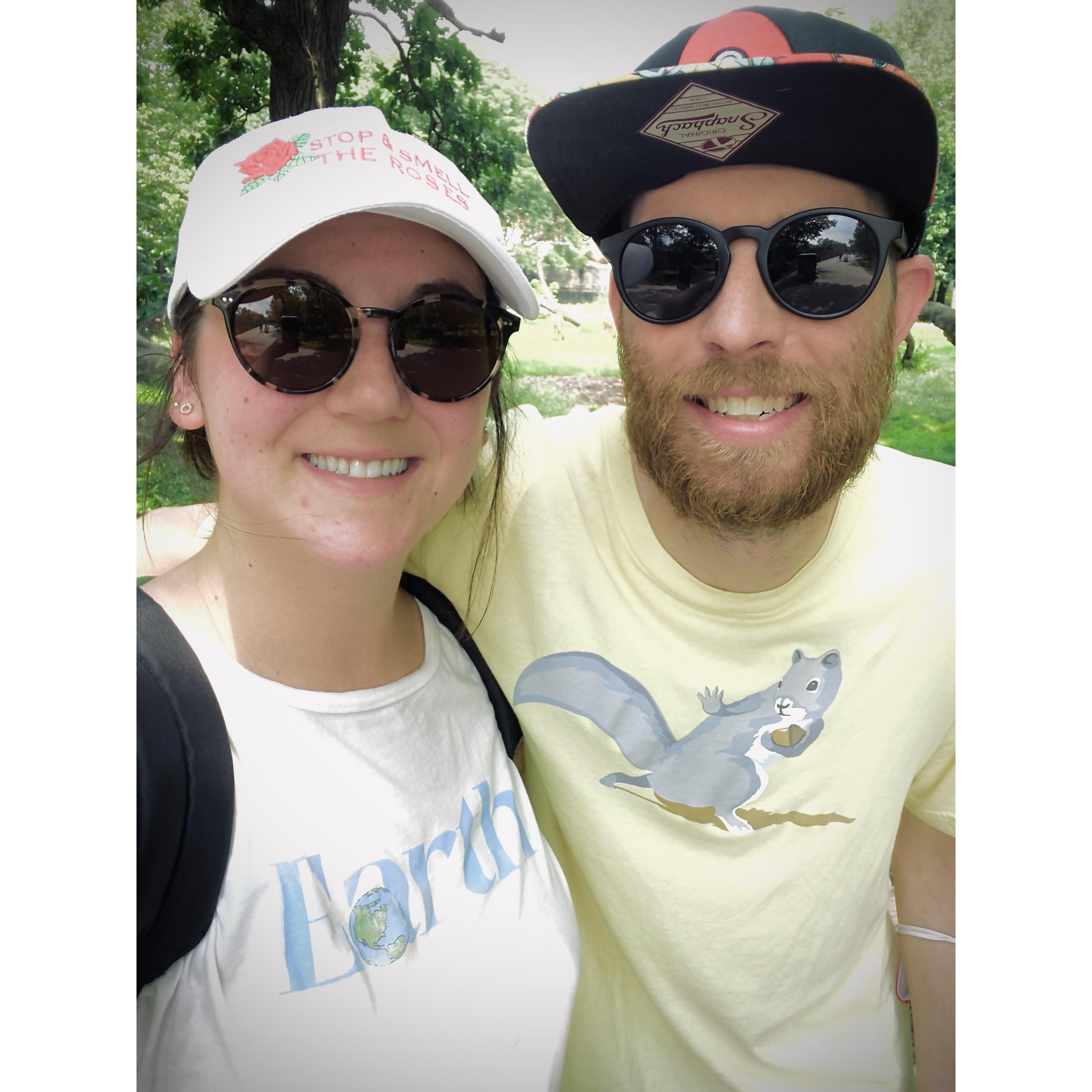 One of our spontaneous zoo trips!