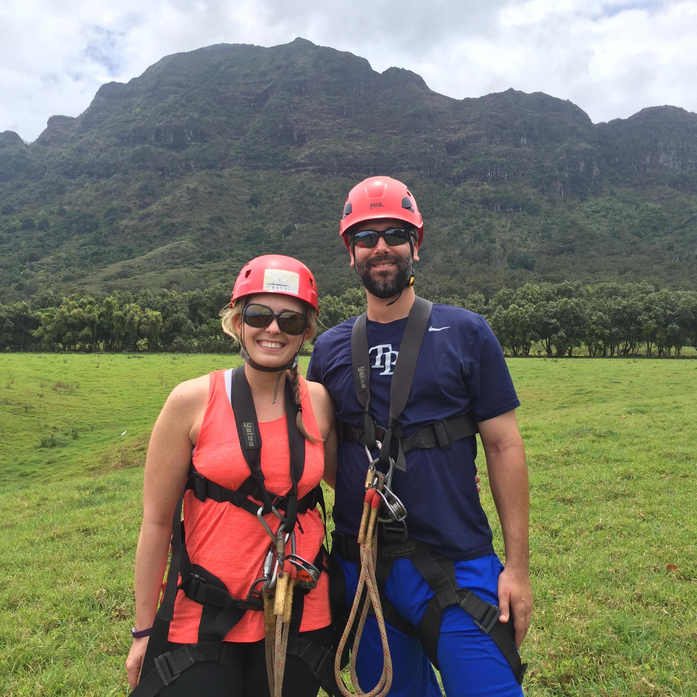 Ziplining in Hawaii