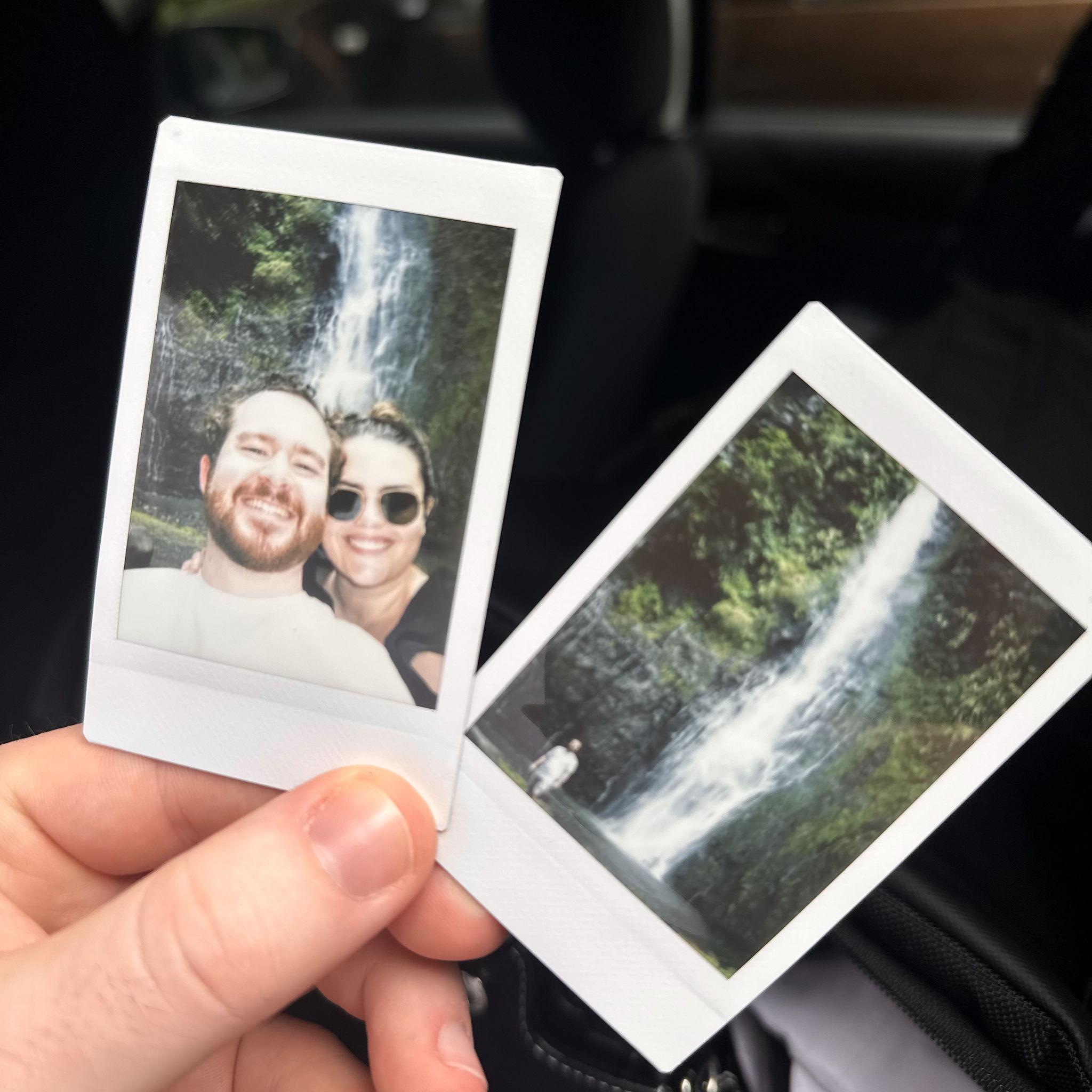 Love our Polaroid camera.