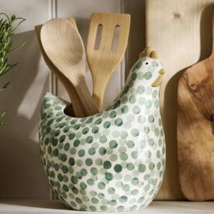 Chicken Utensil Pot