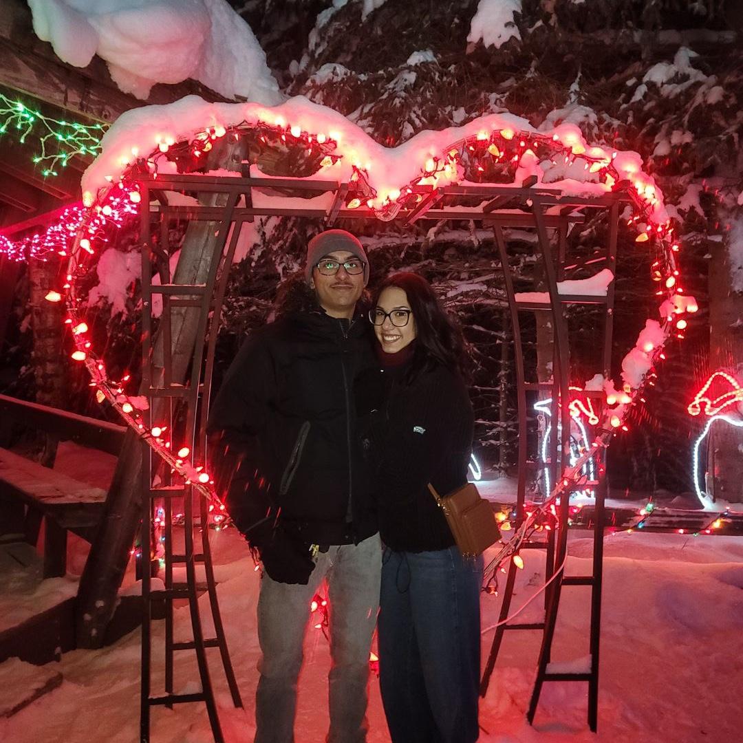 Valentine’s Day in Alaska was far colder than I would prefer but the zoo lights were beautiful!