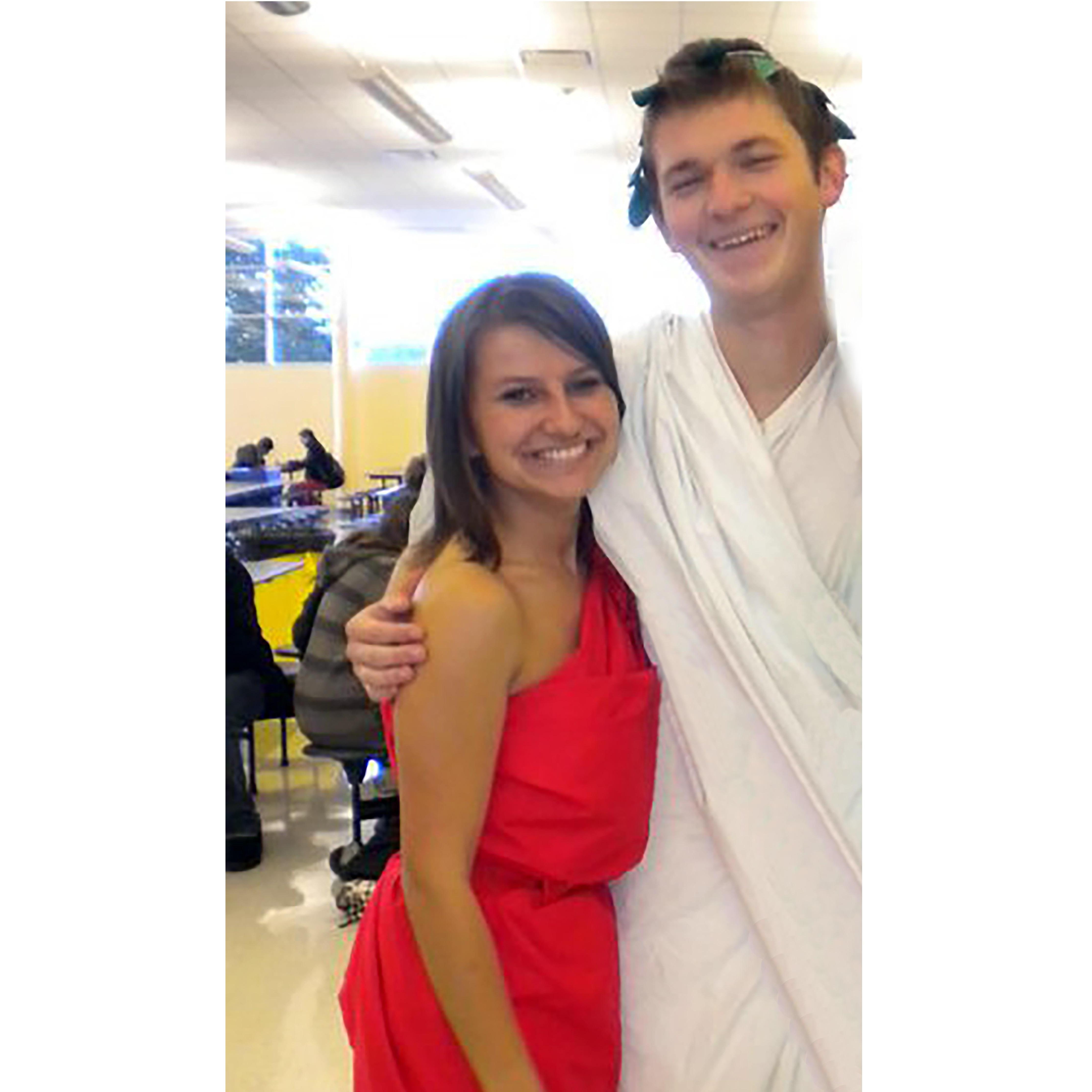 Senior year toga day 2011