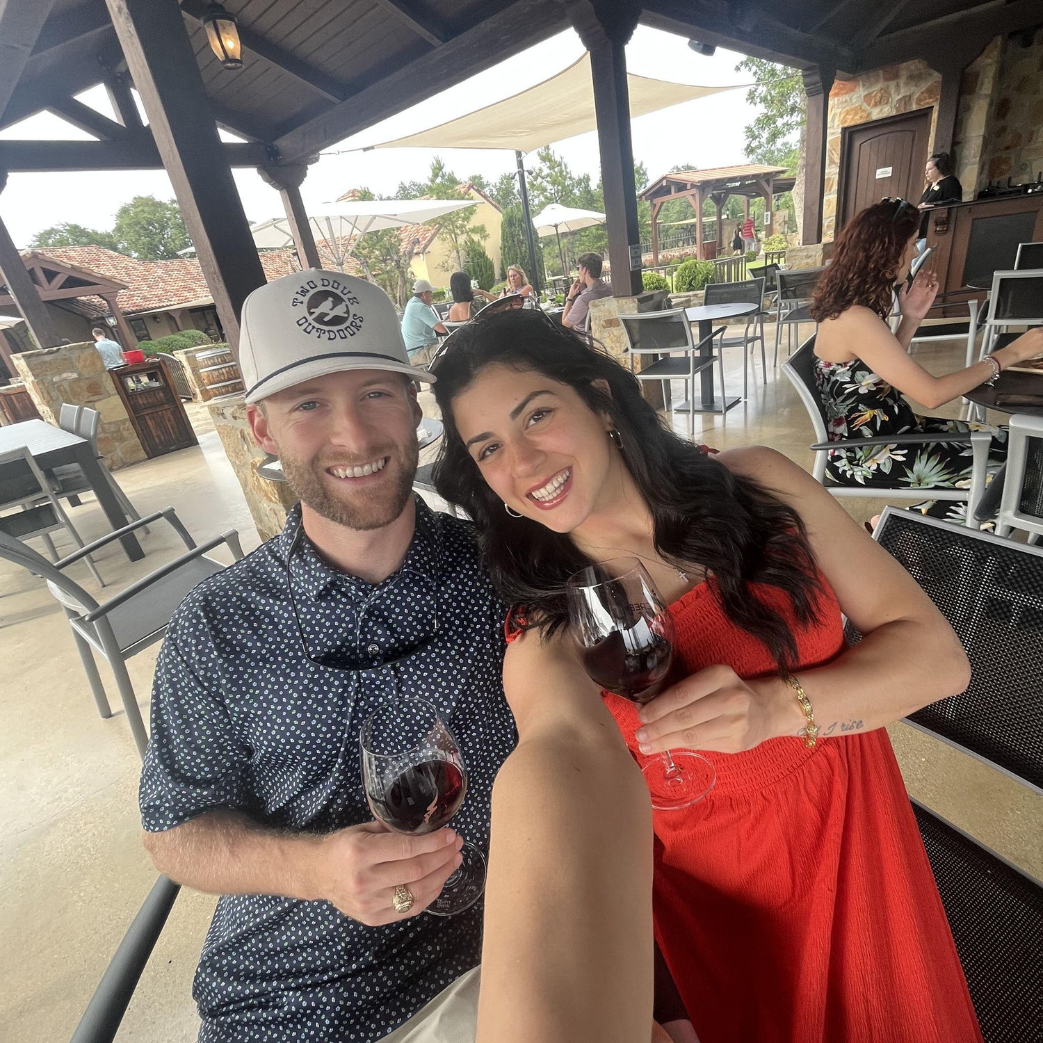 Celebrated our one year in Fredericksburg, liked it so much, had to come get married here!