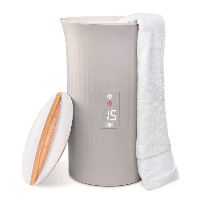 Live Fine Bathroom Towel Warmer, Large Blanket & Towel Heater - Gray