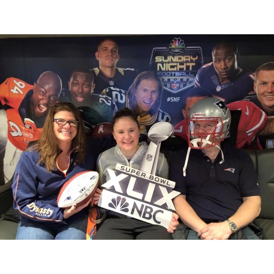 Superbowl XLIV - NE Patriots vs Seattle Seahawks. An amazing WIN by the Patriots!