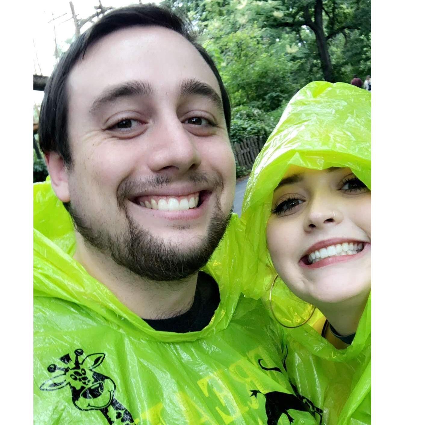 a rainy day the the Bronx Zoo