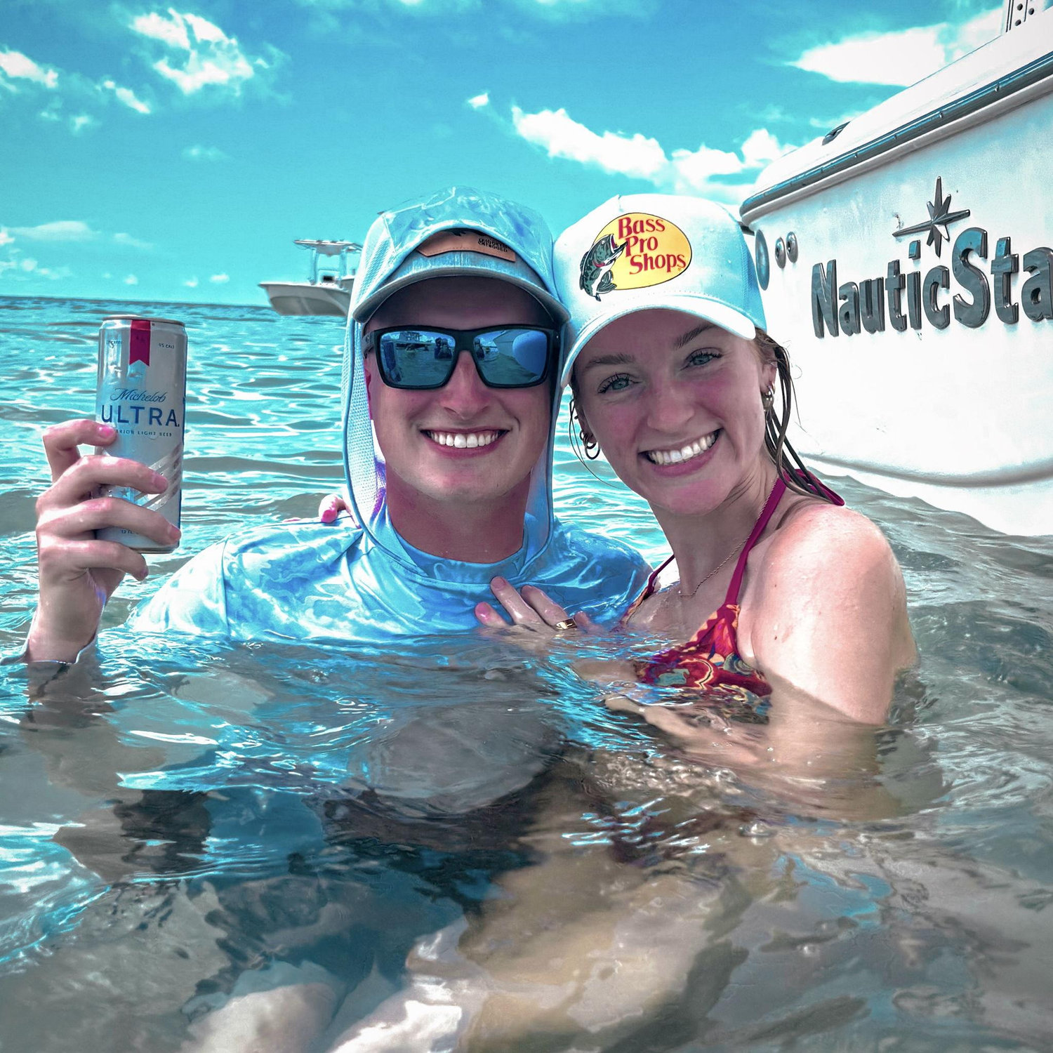 if you can't find us, we're on a sandbar in the keys!