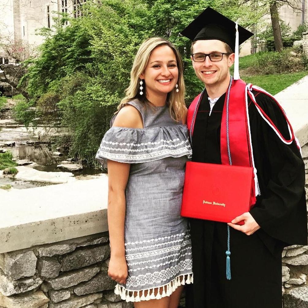 Matt's graduation from IU