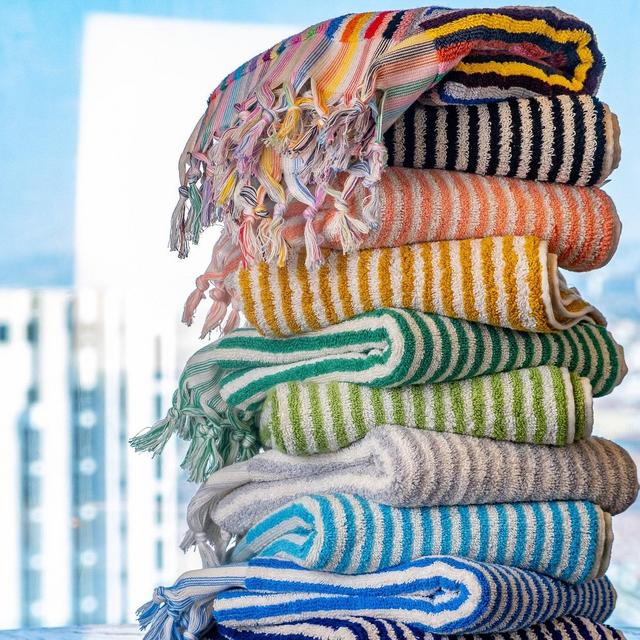 Striped Hand Towel |Bath Towel| Kitchen...
