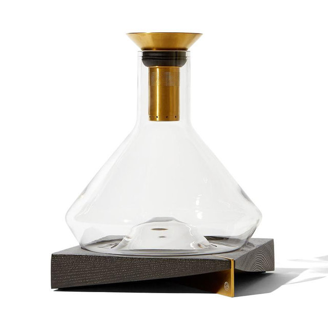 RBT Wine Decanter with Wooden Coaster
