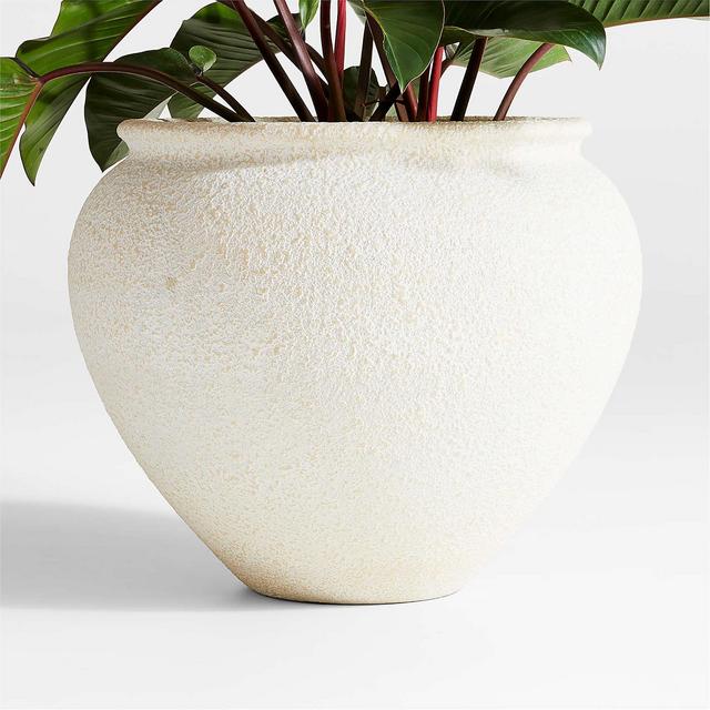 Ophelia Natural Large Planter