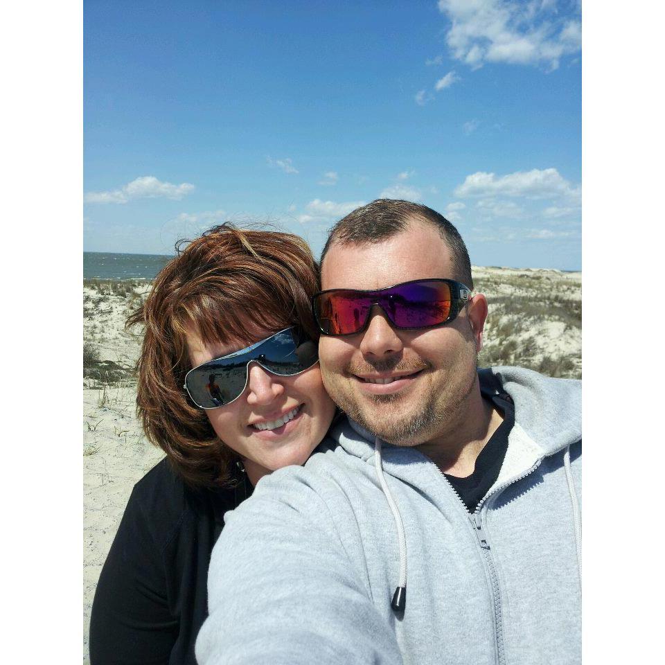 A windy day at Cape Henlopen.